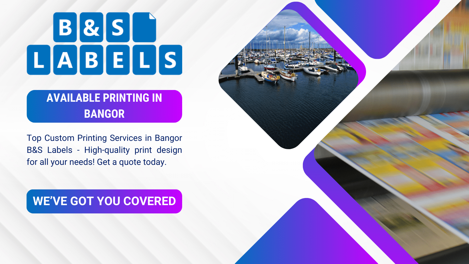 Printing Services in Bangor – Professional Label & Print Solutions - B ...