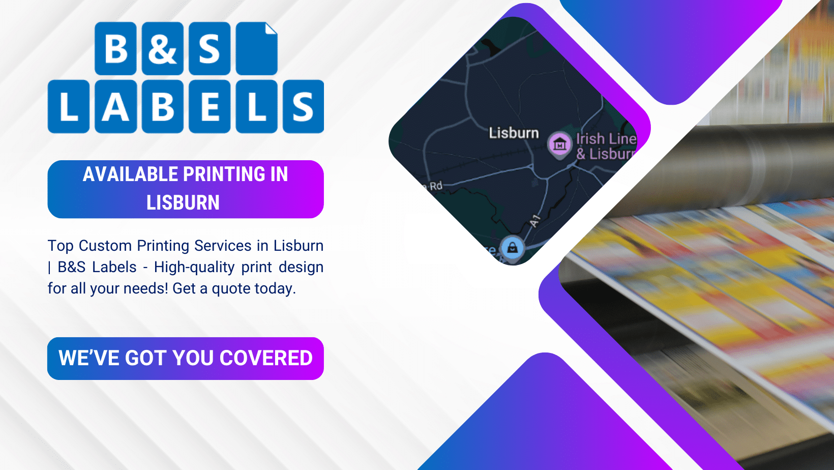 B&S Labels: Your Premier Printing Services in Lisburn