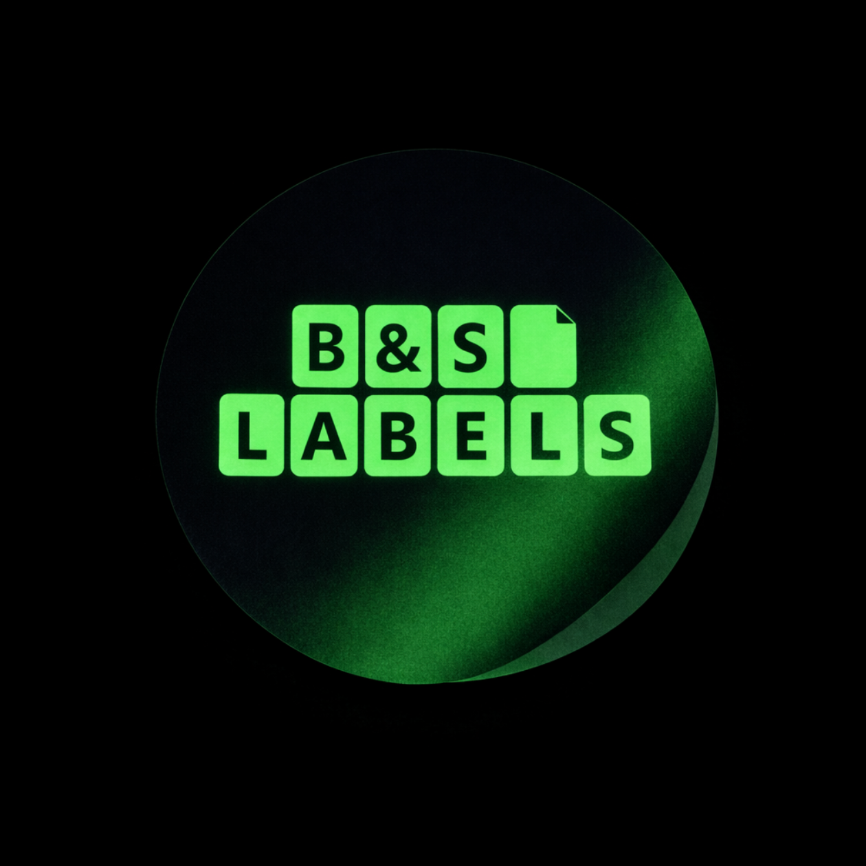 Glow in The Dark Stickers - Custom Printed | B&S Labels - B & S LABELS