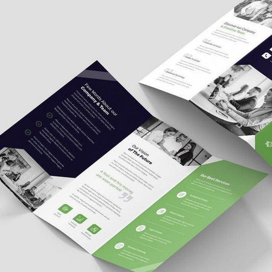 Eco Tri-Fold Leaflets Folded Leaflets Print